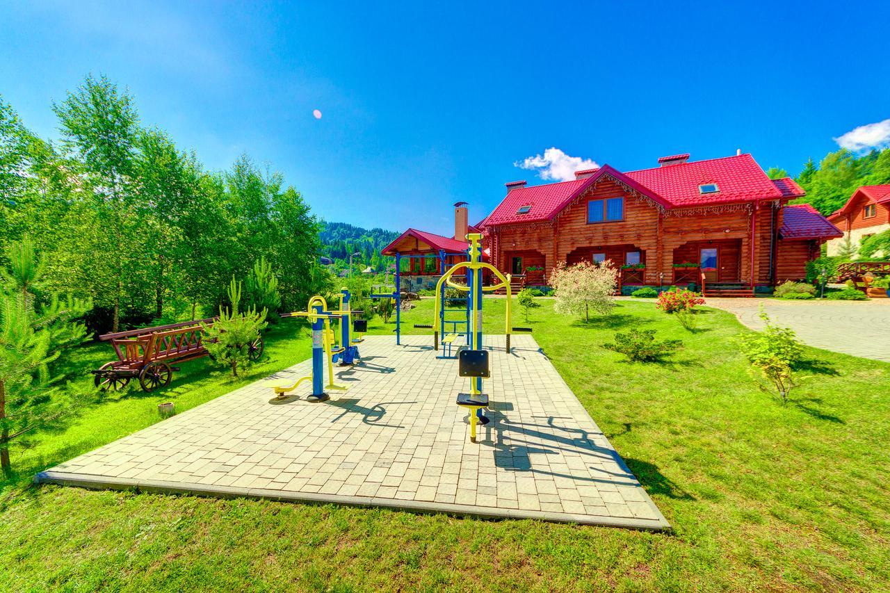 Slovyanka Hotel Slavsko Exterior foto
