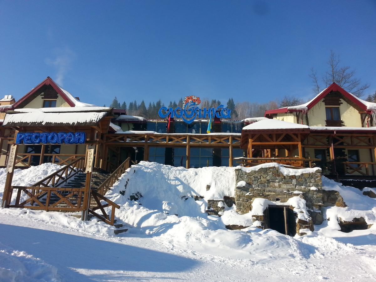 Slovyanka Hotel Slavsko Exterior foto
