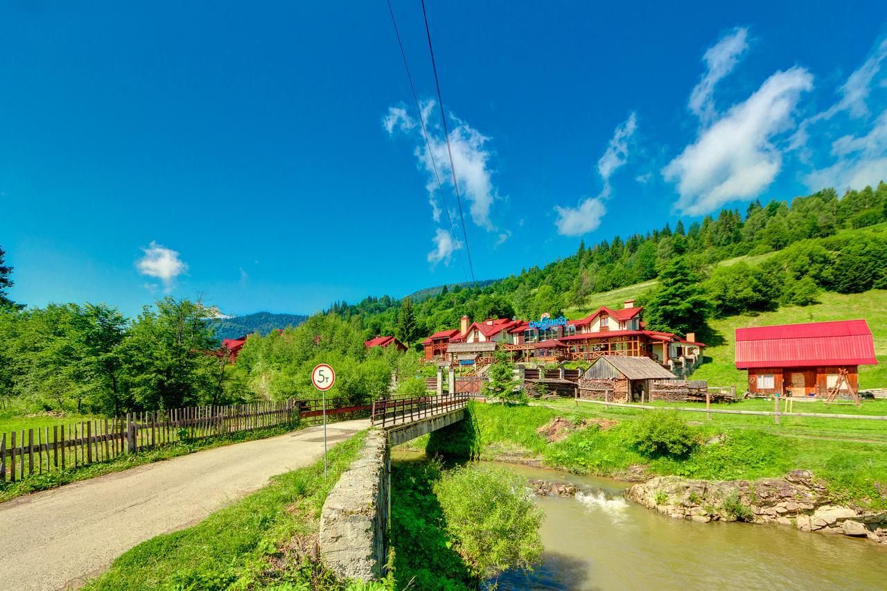 Slovyanka Hotel Slavsko Exterior foto
